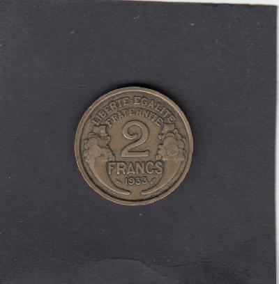 Beschrijving: 2 Francs  